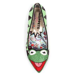 Irregular Choice x MUPPETS Kermit Flats
